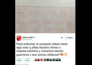 Mensaje de hinchas uruguayos defendiendo a nuestra selección se vuelve viral (FOTOS)