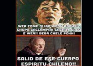 Usuarios crean ‘memes’ con la frase ‘por aquí pasó Chile’  (FOTOS)