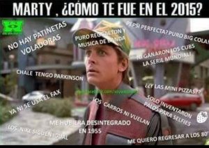 Los mejores ‘memes’ sobre el día histórico de ‘Volver al Futuro’ (FOTOS)