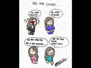 Frases que toda mujer ha dicho alguna vez  en su vida