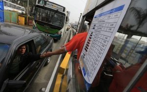 ¡Alerta! Advierten de aumento en la tarifa del peaje