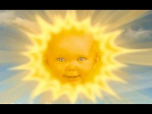Así luce en la actualidad el sol de los Teletubbies