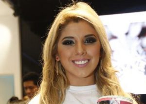 Yahaira Plasencia vuelve a participar en mitin