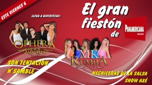 ¡El Gran Fiestón de Radio Panamericana llega a Ophera y MK!
