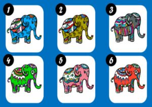 ¡Te sorprenderás! Elige un elefante y descubre lo que dice de ti