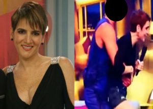 Gigi Mitre: Chico reality se pasó de cariñoso con la conductora