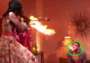 YouTube: Así quedó al recibir una flecha con fuego en la garganta