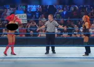 Eva Marie: Luchadora de la WWE queda en topless en pleno ring