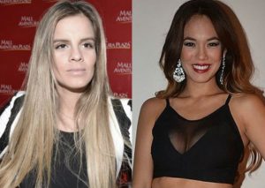 Alejandra Baigorria y Jazmín Pinedo fueron captadas en la misma discoteca