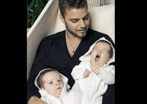 ¡Qué ternura! Así crecen los hijos de Ricky Martin