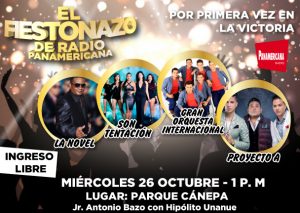 ¡Los artistas del momento! El Fiestonazo de Radio Panamericana llegó