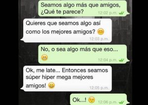 Conversaciones que te enseñarán a no caer en la temida Fiendzone – FOTOS