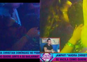 ¡No lo puede ocultar! Christian Domínguez y su bailarina fueron ampayados – VIDEO