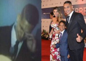 Paolo Guerrero se emocionó hasta las lágrimas en el estreno de su película – VIDEO