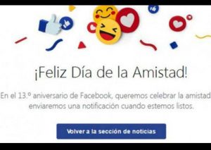 Facebook:  Así puedes crear tu propio video por el ‘Día Internacional de la Amistad’
