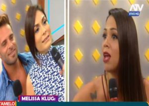 Melissa Klug tuvo fuerte enfrentamiento con su amiga Evelyn Vela