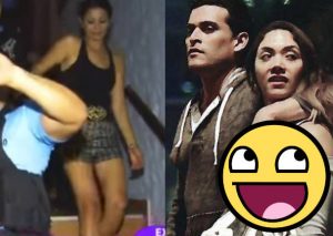 Mientras Karla se va de juerga Christian Domínguez y bailarina hacen esto en plena calle – FOTOS
