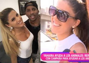 Mira la enorme sonrisa que le sale a Yahaira cuando le hablan de su ex la ‘foquita’