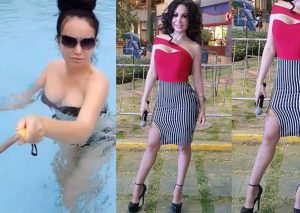 ¡Qué bomba sexy! Janet Barboza presume su bien cuidada figura