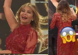 EGS: ¿Gisela Valcárcel mostró todo en vestido transparente?