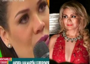¡Fuerte! ¿Botaron a Andrea San Martín de El Gran Show?