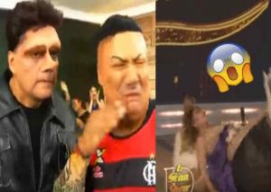 ¿Ni la caída de Gisela Valcárcel pudo con parodia de Christian Meier y Paolo Guerrero?