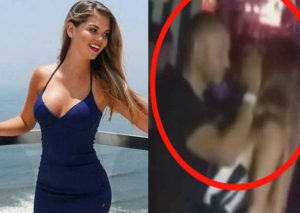 ¡Rapidito no más! Brunella Horna es ‘ampayada’ besando a este ‘madurito’ casado