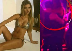 ¡No para! Brunella Horna es ampayada con este congresista