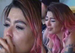 Angie Jibaja lloró al ver videos íntimos de su novio con Ámbar Montenegro – VIDEO