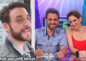 Rodrigo González: Esta fue su primera aparición en Tv, nervioso y  gordito – VIDEO