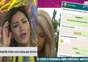 Michelle Soifer: Kevin Blow le pidió formalizar en televisión tras coquetear con otra – VIDEO