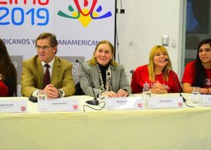 Parapanamericanos: Gina Parker fue presentada como Embajadora Amiga
