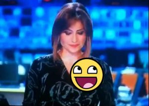 Conductora de TV pasó el roche de su vida en pleno noticiero en vivo
