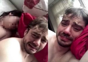 Hombre se emborrachó y se grabó con una mujer en la cama pero indignó a todos por esto