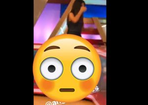 Rebeca Escribens graba a periodista haciendo lo que nadie imaginaba (VIDEO)