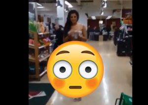 Viral: Mujer se desnudó mientras bebía cerveza para cumplir un reto (VIDEO)