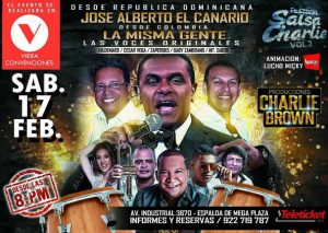 ‘Festival Salsa Charlie’: Prepárate para ver a los mejores salseros nacionales e internacionales