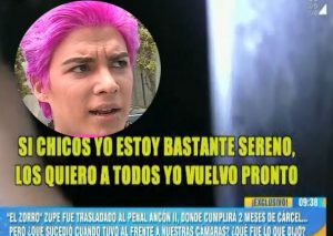 ‘Zorro’ Zupe: Así fue el traslado al penal Ancón II (VIDEO)
