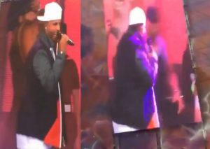 Nicky Jam pasa terrible susto por ‘balas’ durante concierto (VIDEO)