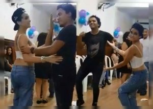 Daniela Darcourt e integrante de ‘Zaperoko’ la hacen linda con tremenda salsa (VIDEO)
