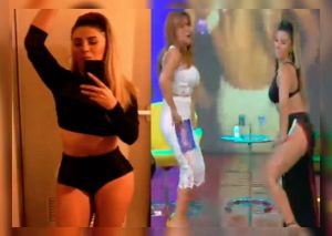 Yahaira Plascencia le enseña a mover el ‘totó a Magaly Medina en vivo