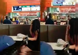 Conocido local de comida rápida pone vídeos para adultos en lugar del menú del día