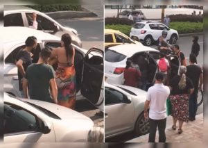 Hombre infiel arrastró a su ‘esposa embarazada’ solo por defender a su amante