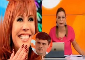 Novio de Melissa Loza hace perder los papeles a Milagros Leiva tras confundirla con Magaly Medina