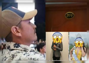 Esposo de reina de belleza la encuentra teniendo intimidad con ‘Mister Mundo’ (VIDEO)