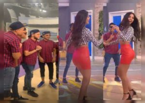 Combinación de la Habana hace bailar a Luciana Fuster en programa en vivo