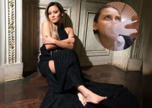 Amy Gutiérrez alarma a seguidores tras ser nebulizada de emergencia