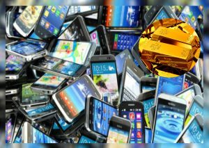 Esta cantidad de oro puedes sacar si reciclas tus celulares