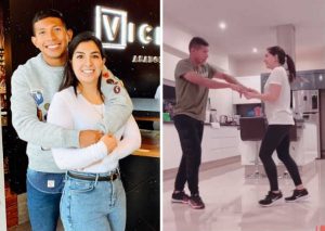Edison Flores y Ana Siucho ensayan salsa para su boda