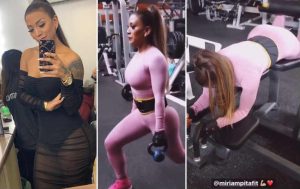 Paula Arias impacta con exigente rutina de ejercicios  (VIDEO)